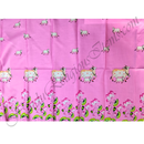 Slub Cotton Kamal Talai Print With Cow & Calf Fabric/kapad (SKTCP)