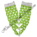 Coloured Moti Mala With White Moti