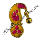 Golden Metal Meenakari Sheeshful