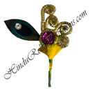 Morpankh Kalgi With Katra Golden Jhari