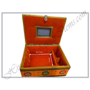 Fancy Wooden Jhapiji with Brocade Cover (Travel System)