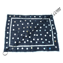 Cotton Coloured Pichwai With Moti And Abhla Decoration With Silver Lace