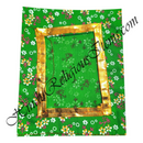 Chitraji Cheent Floral Vastra With Golden Lace