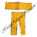 Lalan Cotton Star Print Basma/Chappa Chira Vastra With Golden lace