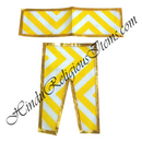 Lalan Slub Cotton W Shape Leheriya Chira Vastra With Golden Lace