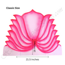 MDF Wooden Multipurpose Vraj Kamal (Lotus Seat) For Home Seva