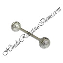 White Metal Ghughra (Toy Rattle)