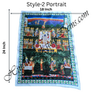 High Quality Satin Printed Pichwai (Backdrop) - Daan Leela