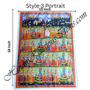 High Quality Satin Printed Pichwai (Backdrop) - Daan Leela