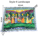 High Quality Satin Printed Pichwai (Backdrop) - Daan Leela