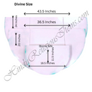 MDF Wooden Multipurpose Vraj Kamal (Lotus Seat) For Home Seva