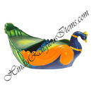 Fiber Peacock Shaped Naav (Boat)