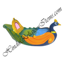 Fiber Peacock Shaped Naav (Boat)