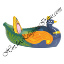 Fiber Peacock Shaped Naav (Boat)