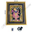 Premium Quality Mukharvind & Mangla Swarup Chitraji 3D Photo Frame With LED Light