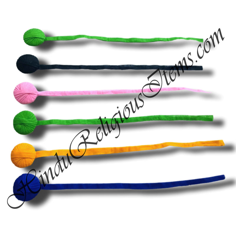 Large Cotton(Malmal) Gol Paag With Tie String