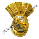 Large Cotton Kulhe Paag Golden And Silver Lace