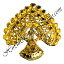 Premium Quality Golden Metal Mukut