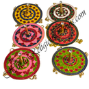 Golden Metal And Meenakari Chakaradi (Toy)