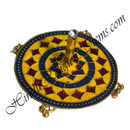 Golden Metal And Meenakari Chakaradi (Toy)