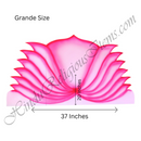 MDF Wooden Multipurpose Vraj Kamal (Lotus Seat) For Home Seva