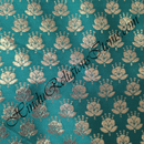 Brocade Jhari With Flower Design Fabric/ Kapad [BJFD]