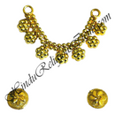 Premium Quality Golden Metal Haas With Kundal