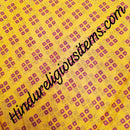 Cotton With Chofuli Bandhani Chundadi Fabric/ Kapad(CCB)