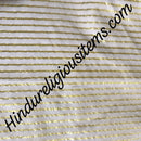 Jhari With Straight Stripes (Tass) Golden Fabric / Kapad [JSST]
