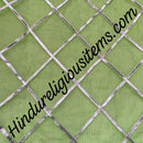 Doriya with Criss Cross Silver Lace Fabric/ Kapad [DXX]