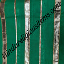 Cotton With Lace Stripes (Chadi / Dhora ke Vastra) Fabric/ Kapad(CLS)