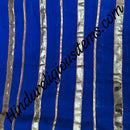 Cotton With Lace Stripes (Chadi / Dhora ke Vastra) Fabric/ Kapad(CLS)