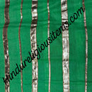 Cotton With Lace Stripes (Chadi / Dhora ke Vastra) Fabric/ Kapad(CLS)