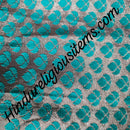 3 Patti With Golden And Silver Jhari Fabric/ Kapad(JPGS)