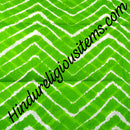 Cotton Malmal W Shape Leheriya Fabric / Kapad [CMWSL)