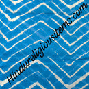 Cotton Malmal W Shape Leheriya Fabric / Kapad [CMWSL)