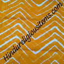 Cotton Malmal W Shape Leheriya Fabric / Kapad [CMWSL)