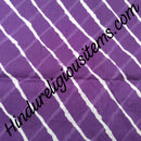 Cotton Malmal Leheriya Print Fabric/ Kapad (CML)