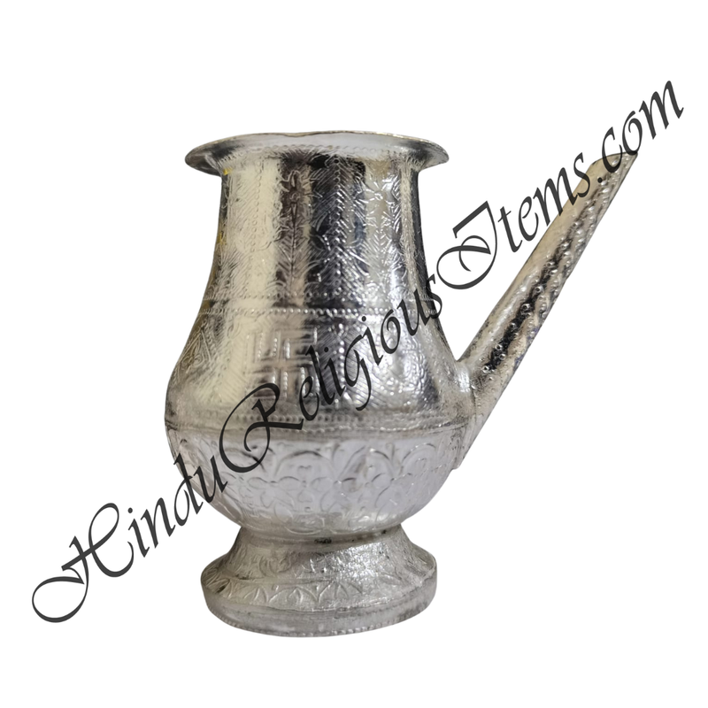 White Metal Carving Design Jhari