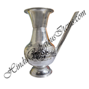 White Metal Plain With Design Jhari