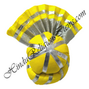 Large Cotton Kulhe Paag Golden And Silver Lace