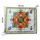 Premium Quality Satin Printed Pichwai -Mandap (Prabodhini Byah Utsav)