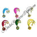 Premium Quality Coloured Moti Sheeshful With Nang(Diamond)