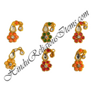 Premium Quality Golden Metal With Nang(Daimond) And Moti Sheeshful