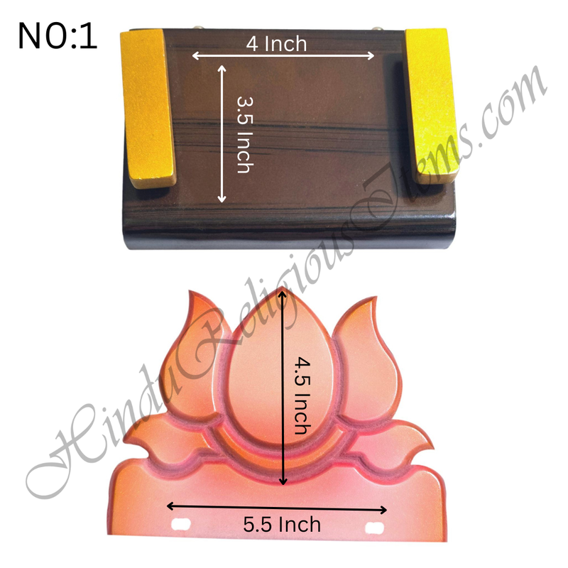 Premium Quality Wooden Kamal Sinhasan