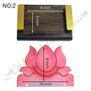 Premium Quality Wooden Kamal Sinhasan