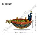Wooden Painted Naav (Boat)