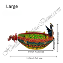 Wooden Painted Naav (Boat)