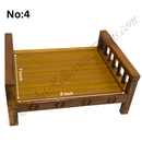 High Quality Simple Wooden Palang (Bed)