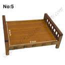 High Quality Simple Wooden Palang (Bed)